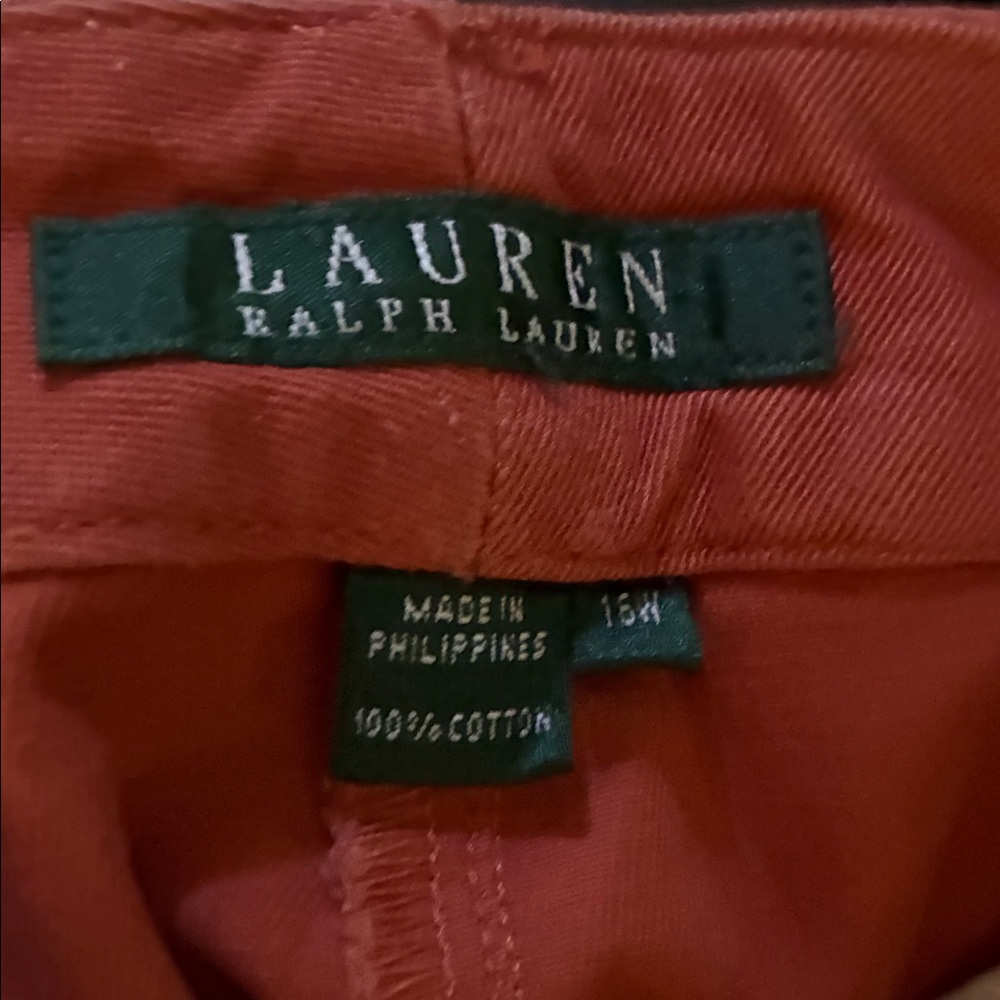 Ralph Lauren Men's Orange Shorts - Picture 2 of 3